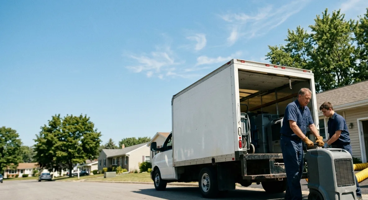 Water Damage Cleanup in Grand Chain, IL near me